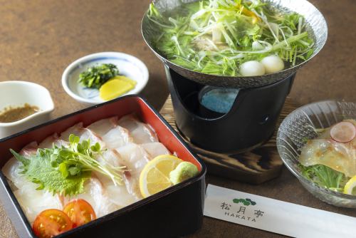 【平日ランチ限定】　ボリューム満点！『鯛づくし膳』