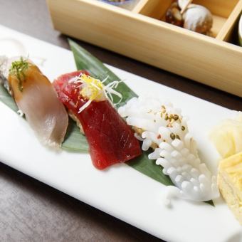 [Noko Kaiseki Course] 8 dishes including steamed sea bream and Tsushima conger eel tempura