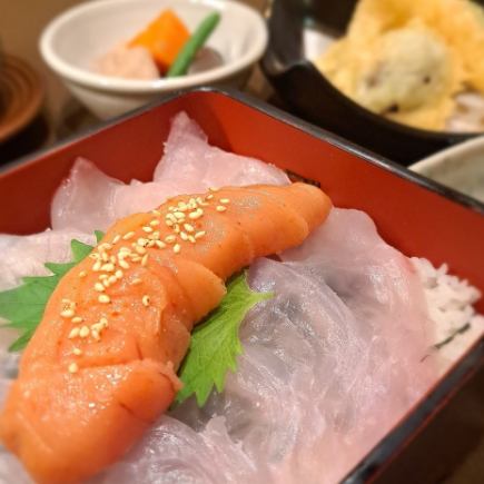 【仅限工作日午餐】“明太子鲷鱼饭套餐”