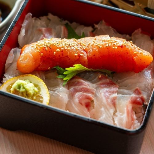 【平日ランチ限定】　当店おすすめNo.１！『一本明太鯛めし御膳』