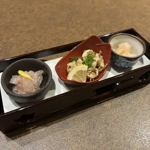 Hakata Sanmai (3 kinds of appetizers)
