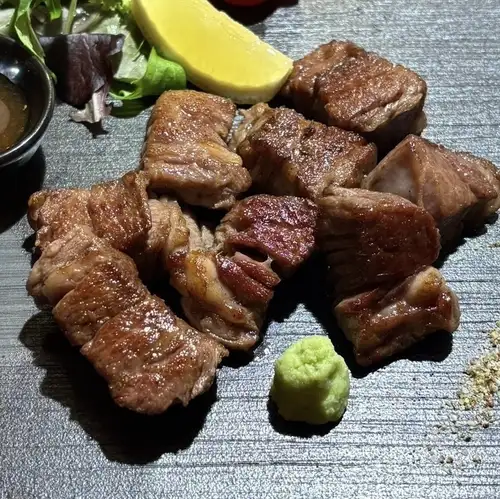 와규 주사위 스테이크