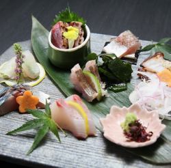Fresh fish sashimi platter "Yui"