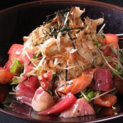 Matsugetsutei Salad (Seafood Salad)