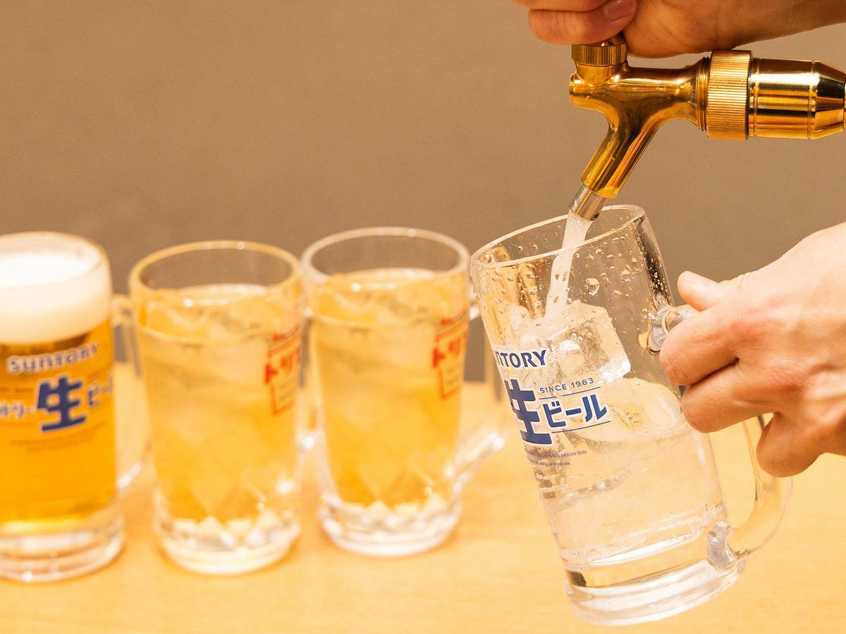 2時間飲み放題がついたとってもお得なお値打ちプランあります♪