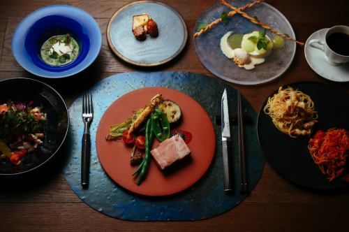 玉川堂コース選べるパスタ・メイン料理！