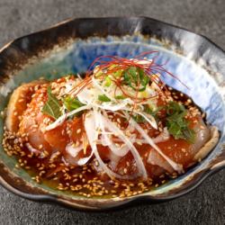Our spicy saliva-filled chicken