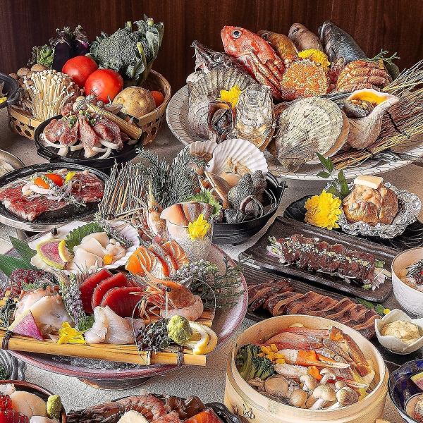 【個室完備】大人の隠れ家空間◎旬の食材や国産和牛を使用したコースもご用意！幹事様特典あり◎