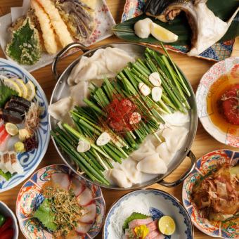 《2.5H飲み放題》鶏白湯餃子鍋・季節の天麩羅・レバーのパテ！『竹コース』全9品 6000円⇒5000円