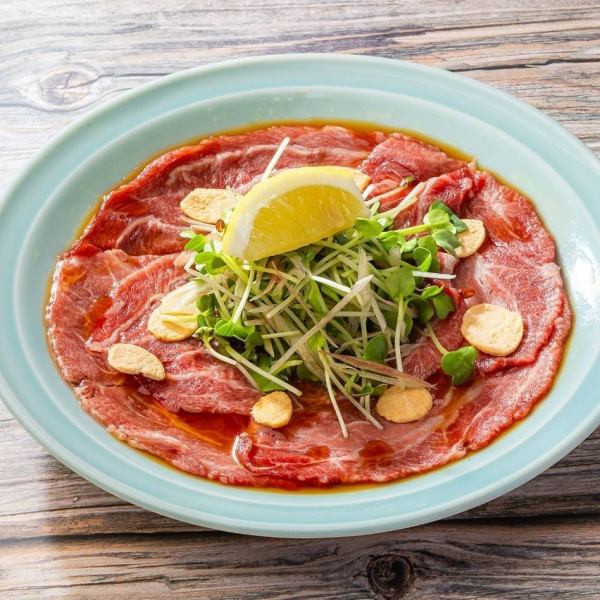 【夏季限定メニュー◎】極鮮ツラミ刺し～あっさりポン酢で～