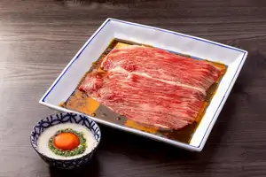 特級涮涮鍋腰肉佐夏季 Tororo 月見醬