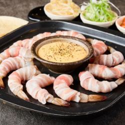 Shrimp roll Samgyeopsal