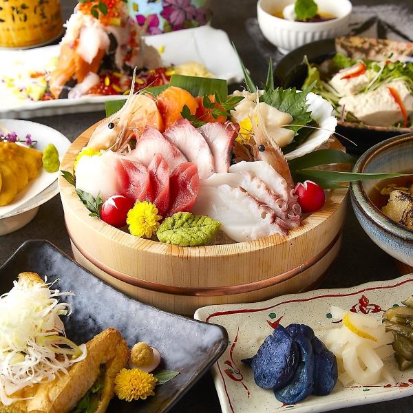 【全コース飲み放題付き◎】飲み放題付き宴会コースも3000円～◎季節の食材を使用した逸品コース♪