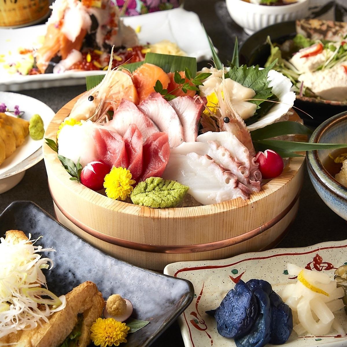【豊田市駅徒歩2分!!】料理長厳選◎自慢の創作和食を堪能♪