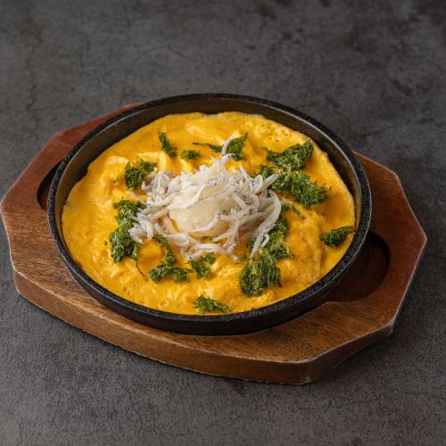 シラスと磯海苔の出汁焼き玉子