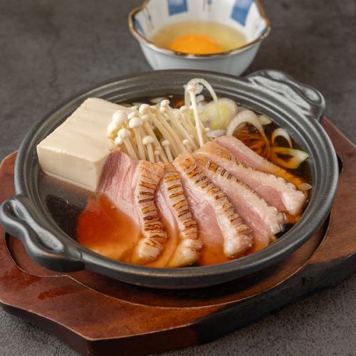 合鴨のすき焼き仕立て