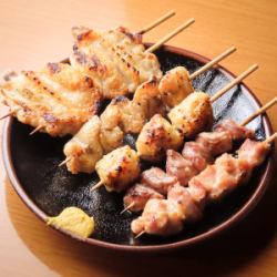 やきとり盛合せ