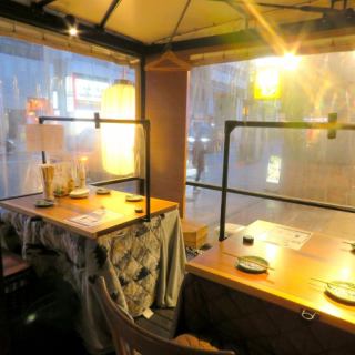 It's an attractive space with an open atmosphere! Spend a good time surrounded by delicious food and alcohol♪