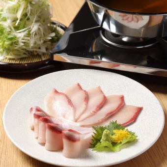 【~10/31予約用】ぶりしゃぶコース全6品6,000円(税込)