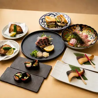 【2H飲み放題】胡麻ぶりやぶり塩タタキ、ぶりカツサンドなど宇和島産ぶりを堪能する全6品6,500円