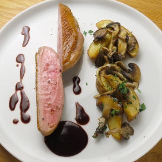 合鴨のステーキ