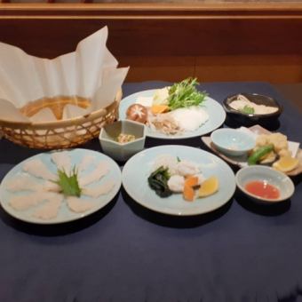 Reservation required: 7-dish [Hamo Kubun Course] 5,800 yen (tax included)