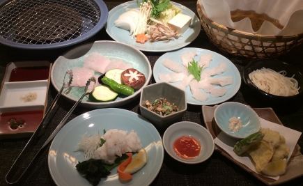 {Reservation required} 8-item [Hamo Kiwami Course] + all-you-can-drink 9,100 yen (tax included)
