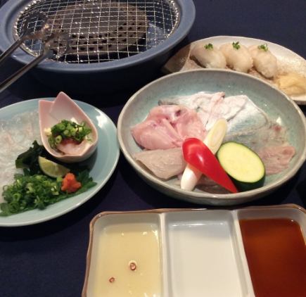 【限時優惠】烤河豚套餐