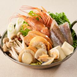 Rich seafood miso hotpot (1 portion)