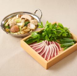 Delicious duck sukiyaki hotpot (1 portion)