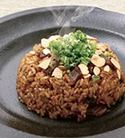 大蒜炒飯