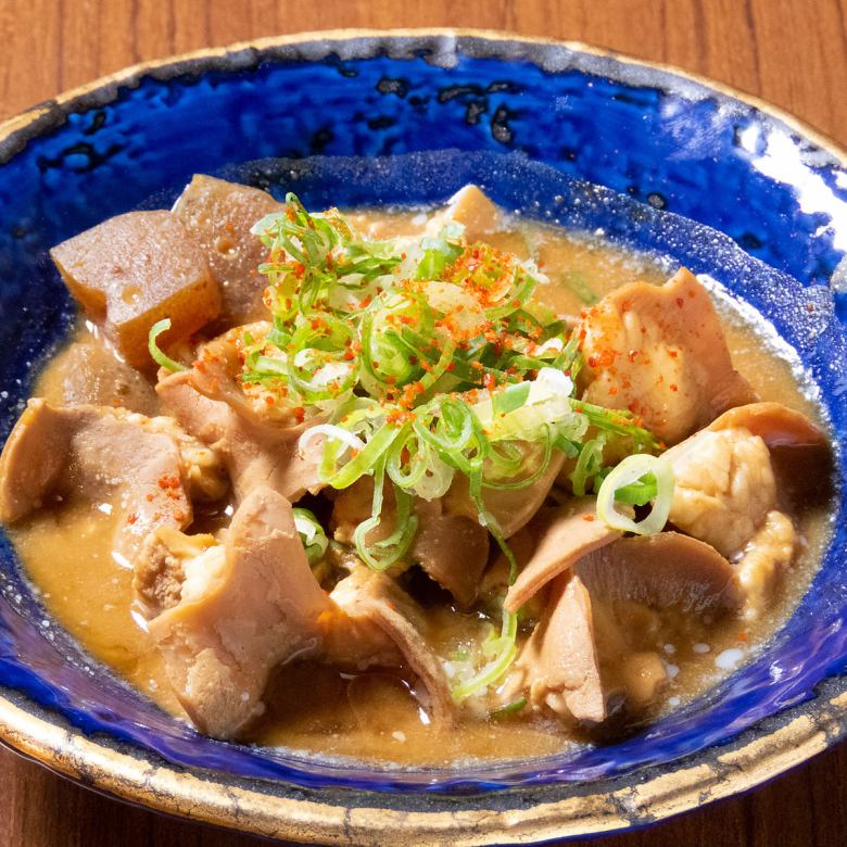 Tanabota beef offal stewed in miso