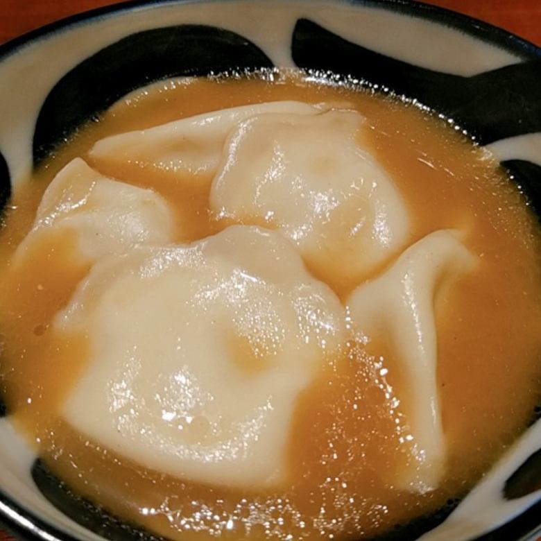 Pork bone dumplings / Hana squid dumplings