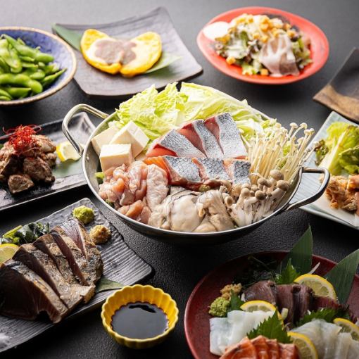 《冬宴会に!》モツ鍋・水炊き・海鮮鍋・キムチ鍋の選べる豪華お鍋と、2時間720種食べ飲み放題!