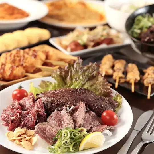 《豪華肉メニュー》週末も3時間対応◎月替わりメニュー登場！海鮮,肉寿司などプレミアム食飲放題★4500円