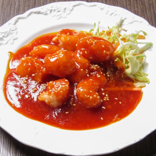 エビのチリソース煮
