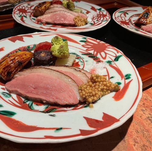 国産鰻と近江牛のおまかせコース