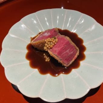 国産鰻と近江牛のおまかせコース