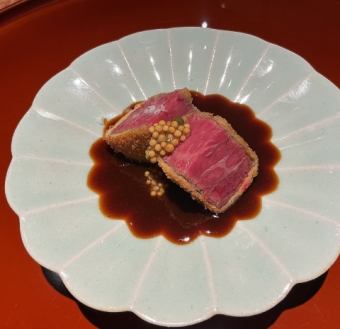 国産鰻と近江牛のおまかせコース