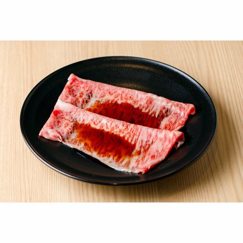 大判黒毛和牛　サーロイン　焼きすき