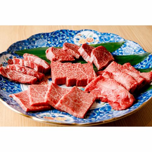 真焔和牛　5種盛り