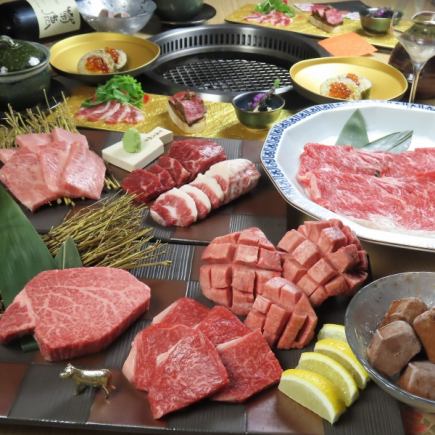 聖誕夜烤肉懷石料理（中式烤肉）僅限12月24日和25日供應 [Shinen Noel Premium]
