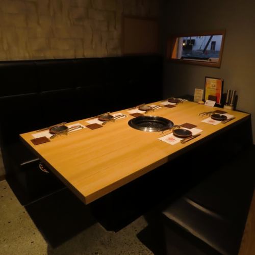 全席個室！でゆっくりと！