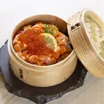 鮭魚籽蒸米飯