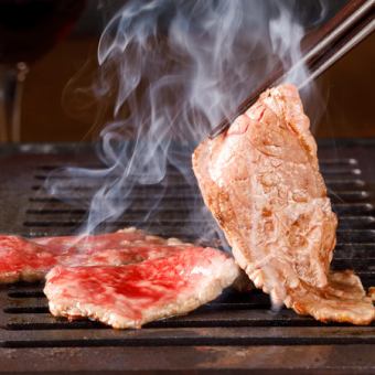 [Must-see for meat lovers!! Gyuwaka Marukyoku course + all-you-can-drink] 10,000 yen