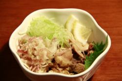 鳥ポン酢