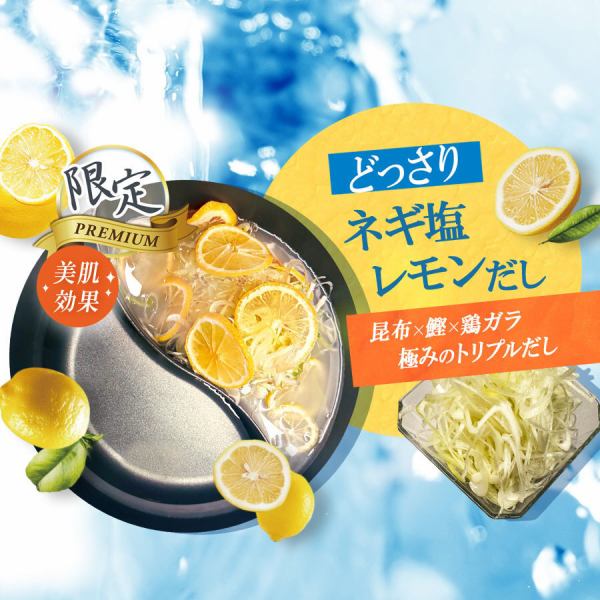 どっさり!ネギ塩レモンだし