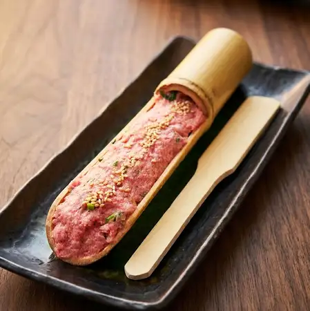 羊肉店の100%ラム肉生つみれ