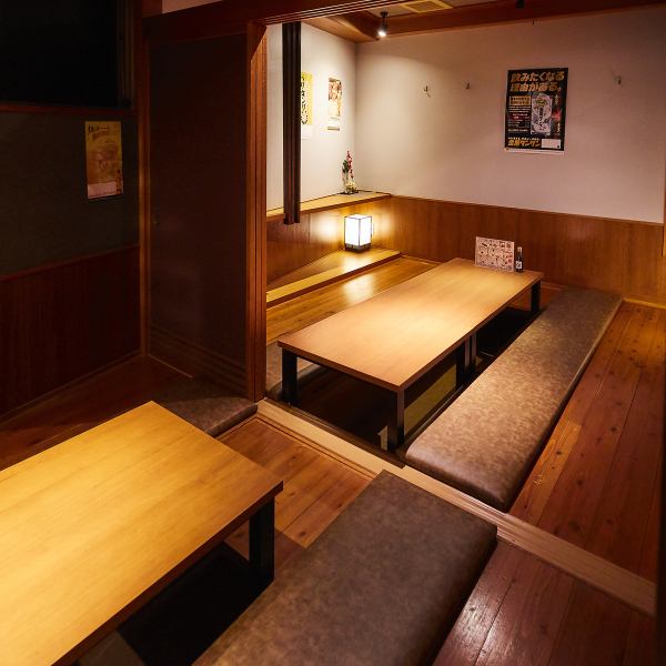 [A 4-minute walk south of Niigata Station] The interior space overflowing with Japanese atmosphere is ideal for drinking parties, banquets, and to cool off from the summer heat ◎Private rooms and semi-private rooms can be reserved for groups of two or more! Also fully equipped♪