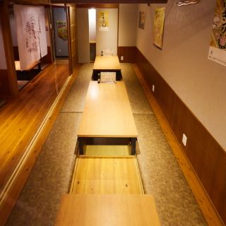 [Banquets, large groups! Welcome♪] About a 4-minute walk from Niigata Station. The horigotatsu private room is popular. Early reservations are recommended on weekends and weekdays! Of course, 2 people/4 people/8 people Dear... We will guide you to the most suitable seat according to the number of people ♪ Private rooms can be guided from 2 people. ◎